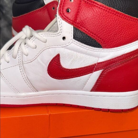 Air Jordan retro 1 Red White High-Tops main image 5